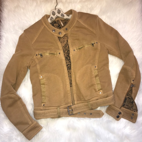 NEW Free People springtime knit bomber jacket - Picture 9 of 11